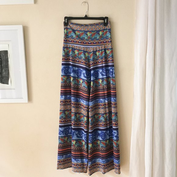 *Buy One Get One Free* Paradise Patterned Pants - Picture 1 of 3